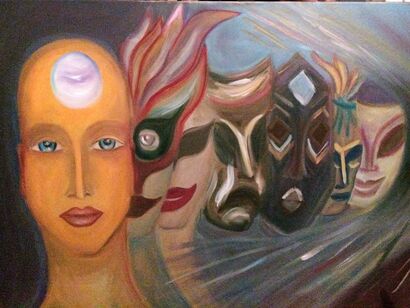 A MUNDO CONDITO  - a Paint Artowrk by CRISTINA ANGHELESCU